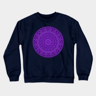 Mandala Divine Purple Crewneck Sweatshirt